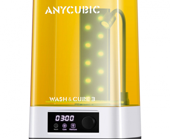 Фото 4 - Полімеризаційна камера (УФ-камера) та Мийка Anycubic Wash and Cure 3.0