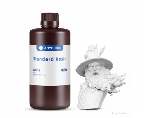 Фото 5 - Фотополімерна Базова смола Біла Anycubic