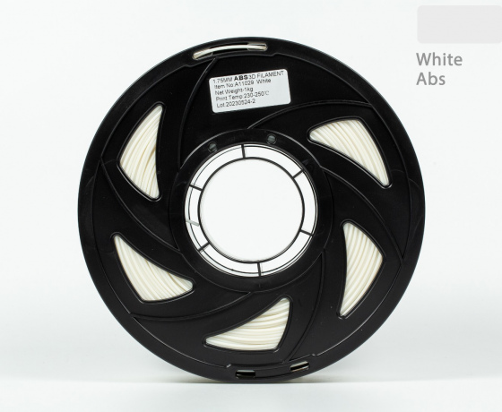 Фото 6 - Білий ABS пластик Tronxy для 3D принтера 340м | 1кг | 1.75мм
