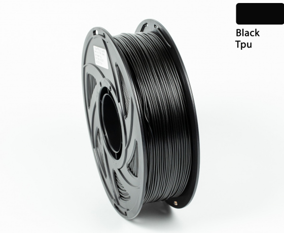 Фото 4 - TPU 95A Filament (пластик) для 3D принтера Черный 1кг, 1.75мм