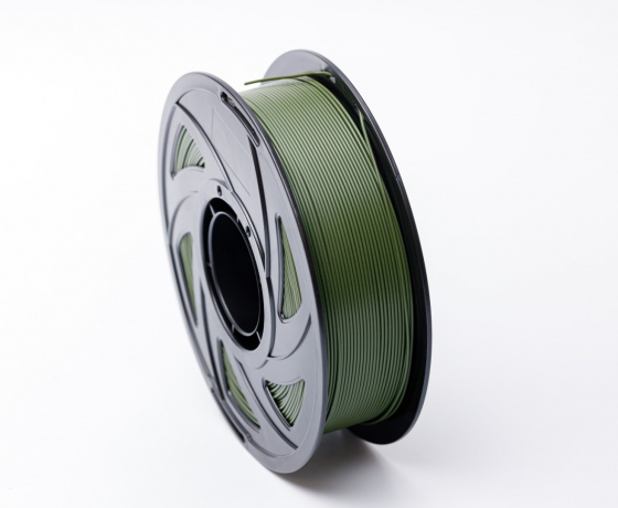 Фото 5 - Хакі Оливково-зелений пла плюс пластик для 3D принтера ✪1кг✪1.75мм Pla plus olive green