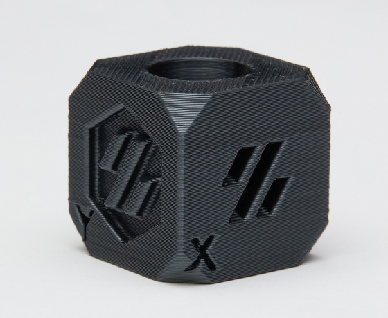 Фото 7 - Чорний Пла Пластик Шовковий \ PLA SILK Black 1кг | 1.75мм | 330м