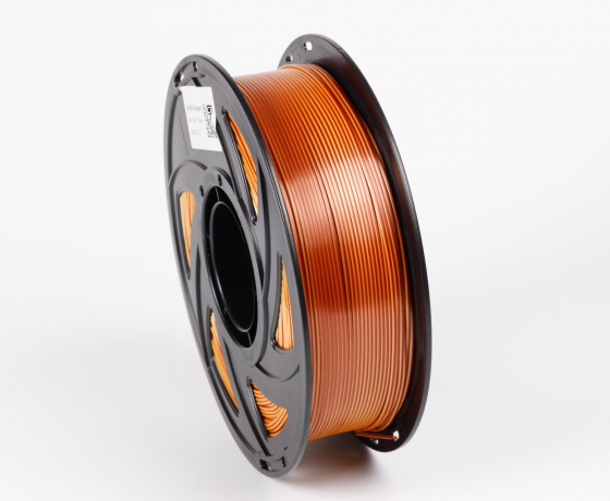 Фото 4 - Золото Мідь Пла Пластик Шовковий | PLA SILK Gold Copper 1кг | 1.75мм | 330м