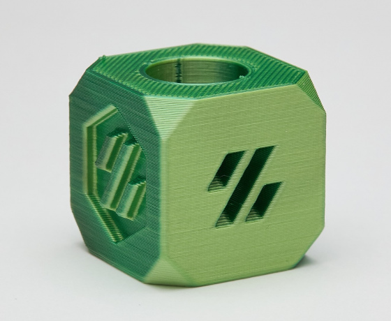 Фото 9 - Жовтий Зелений Пла Пластик Шовковий | PLA SILK Yellow Green 1кг | 1.75мм | 330м