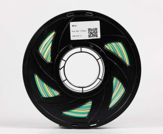 Фото 3 - PLA Шовкова веселка Mini \ PLA Silk rainbow Mini 1кг | 1.75мм | 330м