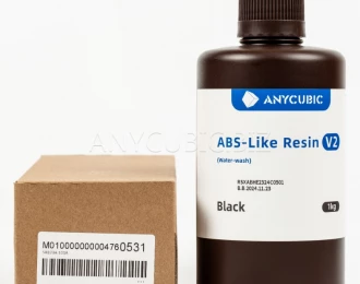 Фотополімерна смола Чорна Aбс-подібна V2, що змивається водой