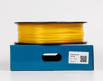 Прозоро-жовтий пла плюс пластик для 3D принтера ✾1кг✾1.75мм