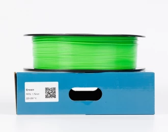 Зелений PETG (ПЕТГ) coPET пластик для 3D принтера 1кг 1.75мм
